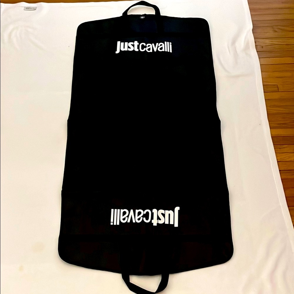 Just Cavalli Black Garment Bag